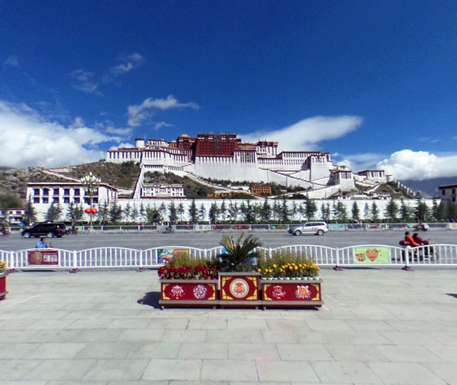西藏布达拉宫vr动景全景图